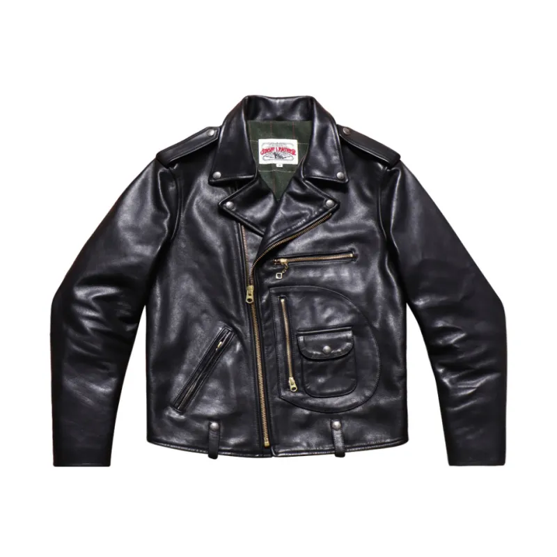 1950s J-24 Motorcycle Leather Jacket