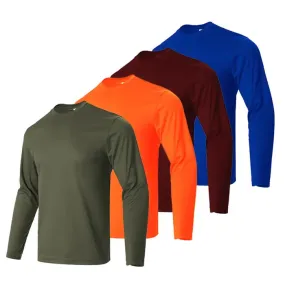 4pcs Men's Quick-drying Sports T-shirts