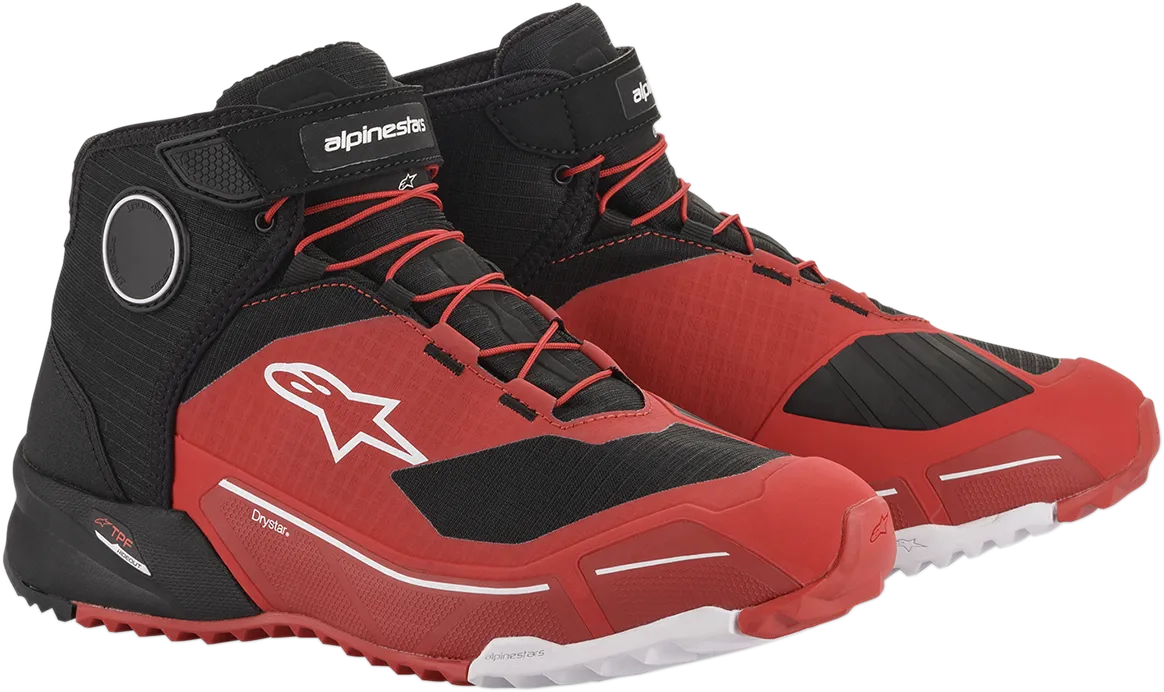 ALPINESTARS CR-X Drystar? Shoes - Black/Red - US 10.5 26118203110.5