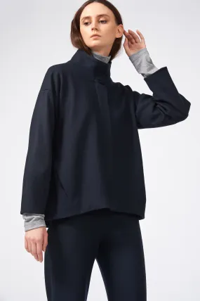 Angle Cuff Jacket - Midnight