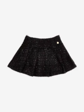 BCBG Girls Tweed Skort in Black