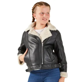 BELLA & BIRDIE Girl's Moto Jacket