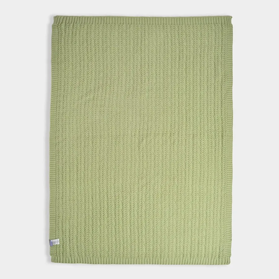 Bonjour Cozy Knitted Blanket