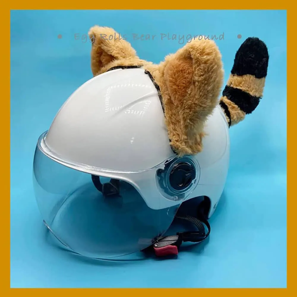 Cartoon Skiing Helmet Accessories