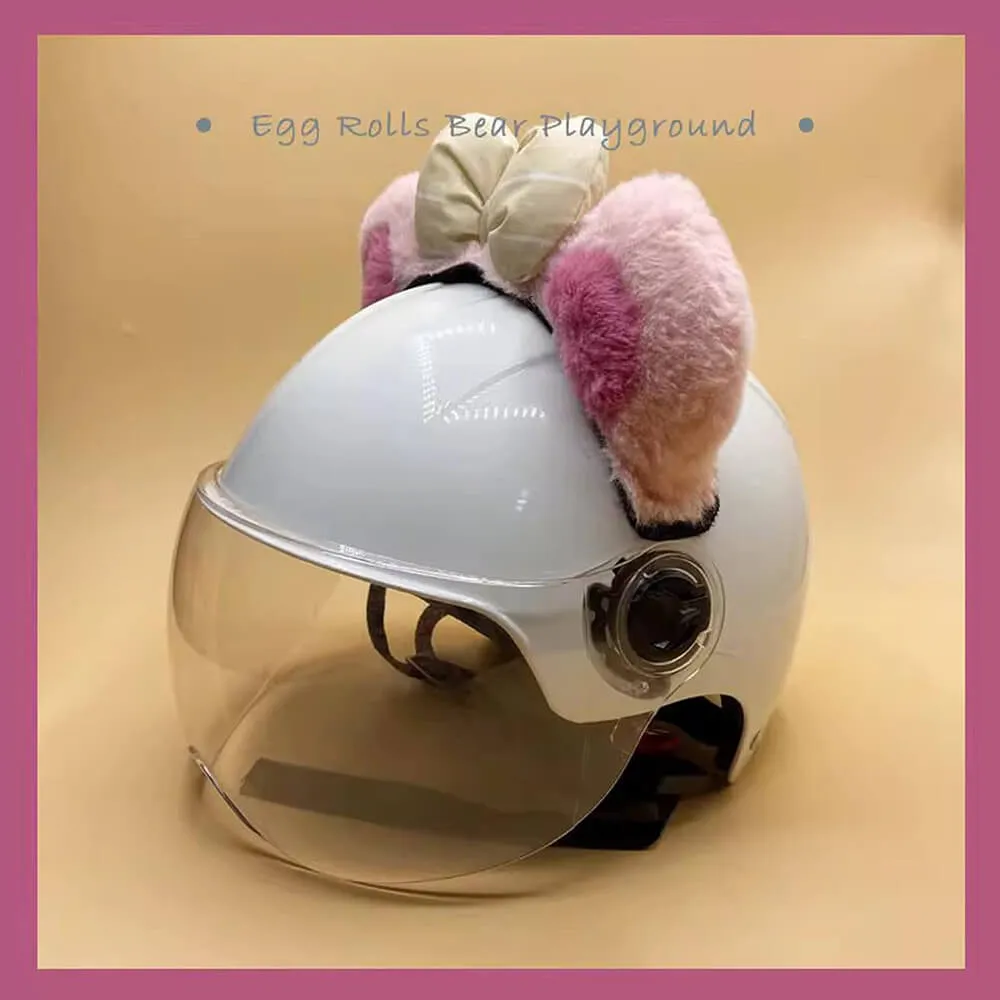 Cartoon Skiing Helmet Accessories