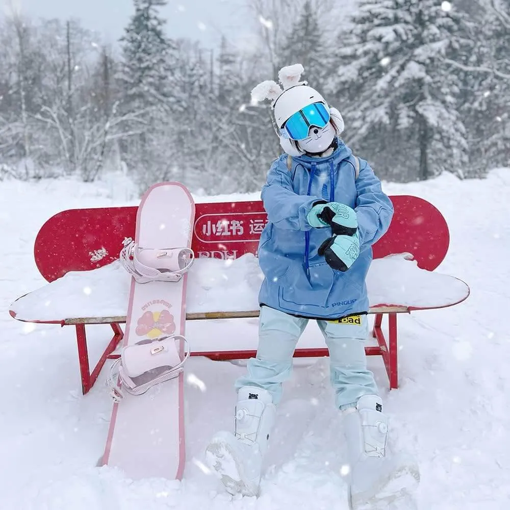 Cartoon Skiing Helmet Accessories