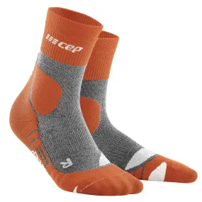 CEP | Hiking Merino Mid Cut Compression Socks | Women's | Sunset/Grey