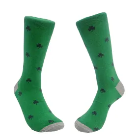 Clover Pattern Socks (Adult Large - Men's Shoe Sizes 8-12)