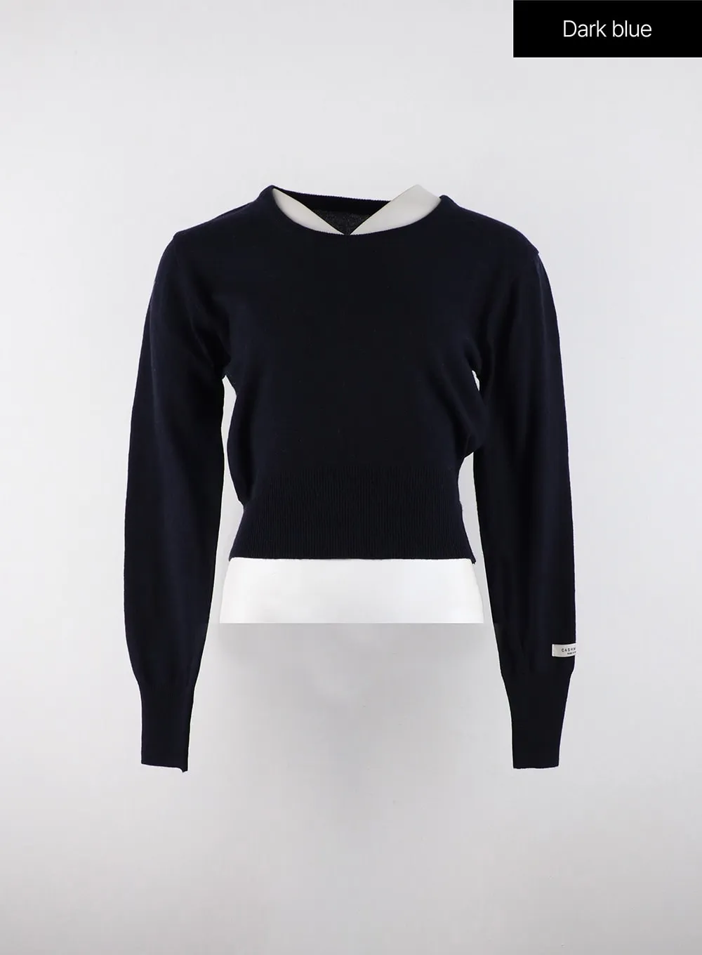 Cozy Cropped Knit Sweater OD320