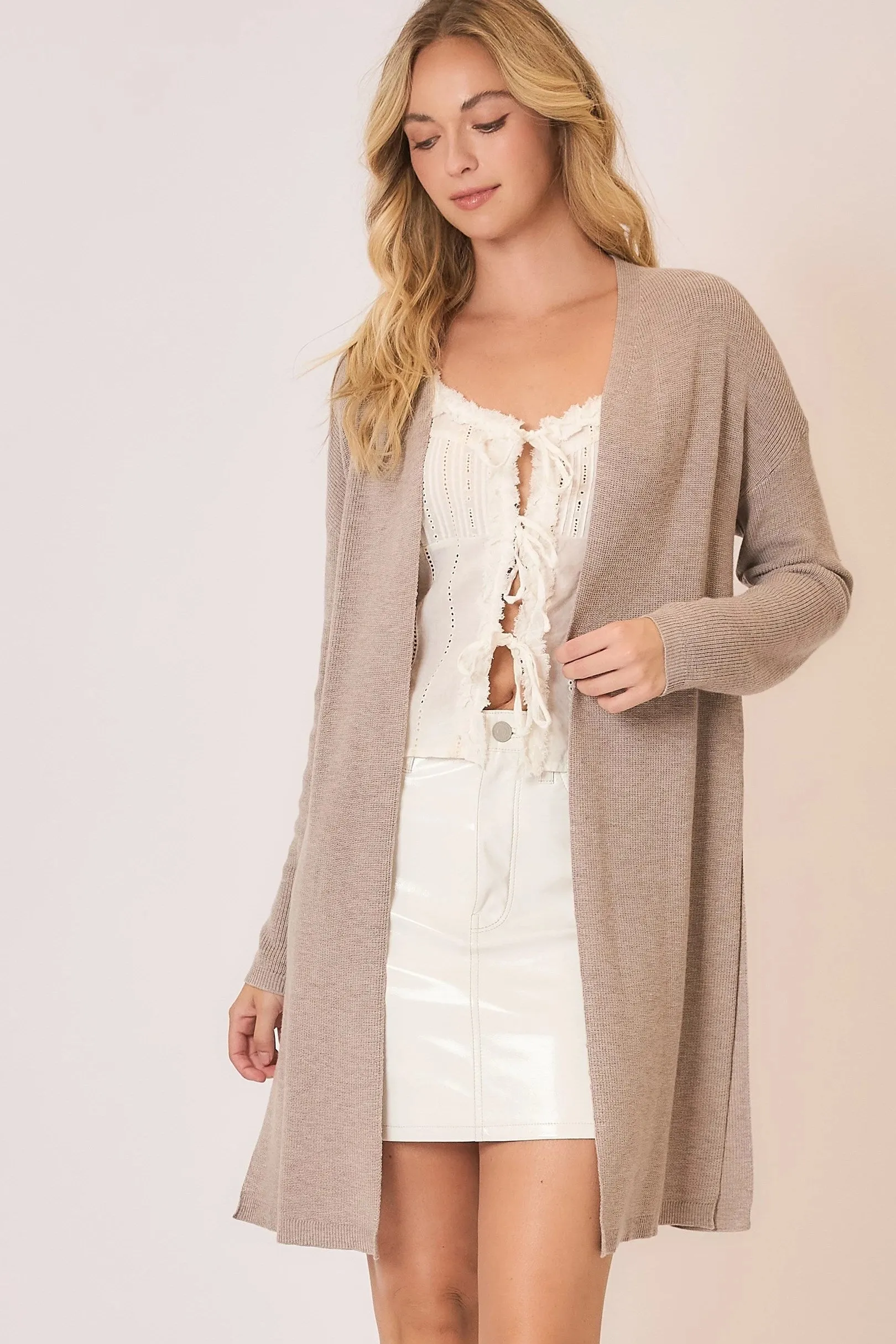 CozyCo Knit Open Cardigan in 4 Colors