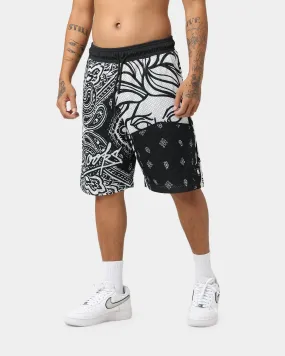 Crooks & Castles AOP Medusa Shorts Black