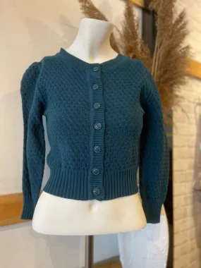 Dora Cardigan In Peacock