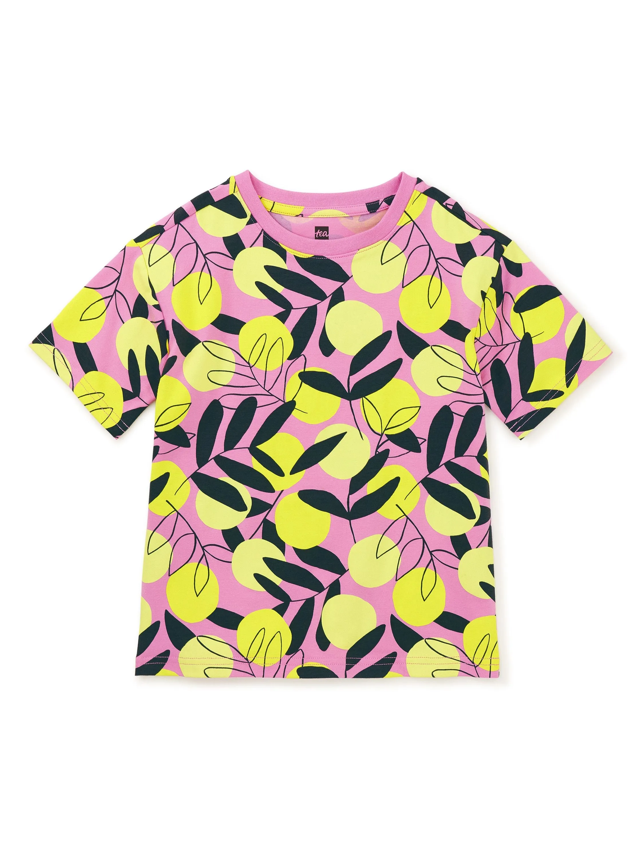 Easy Printed Tee - Mediterranean Citrus