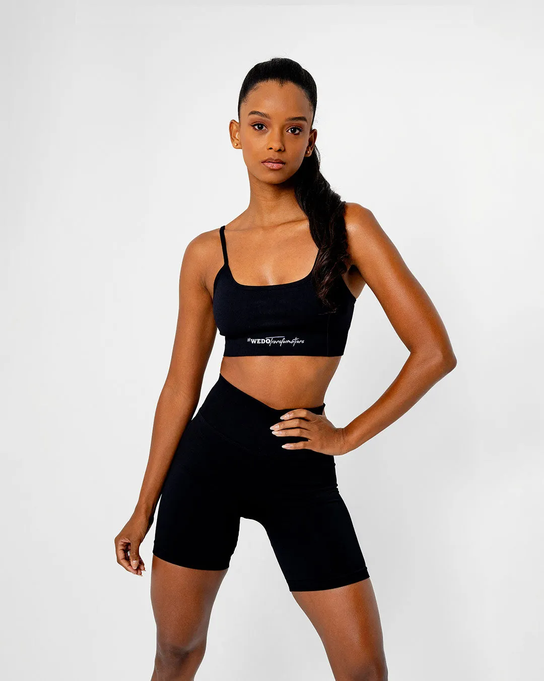 Fit Reflective Scrunch Back Shorts