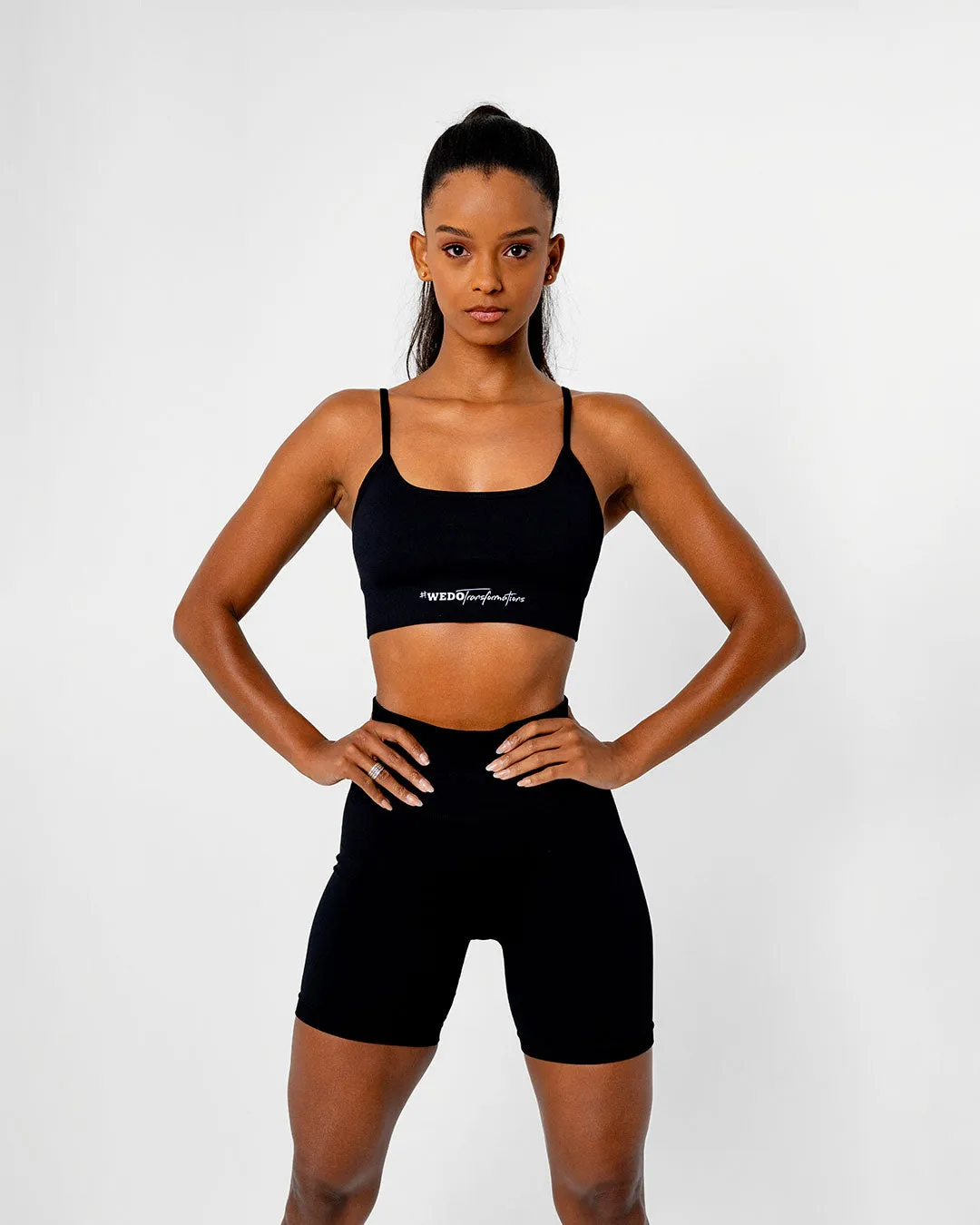 Fit Reflective Scrunch Back Shorts