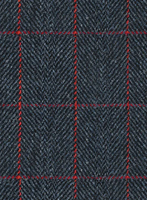 Harris Tweed Blue Checks Suit