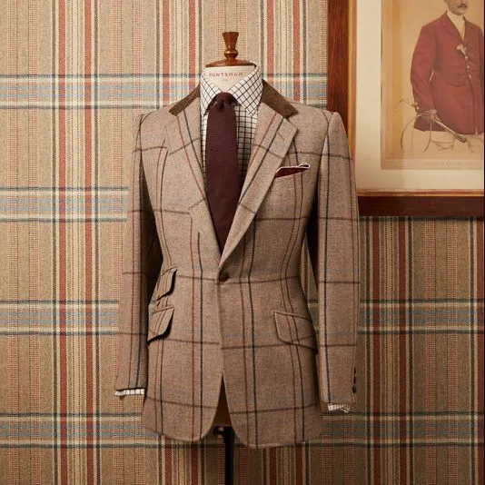 Huntsman House Tweed Wallpaper