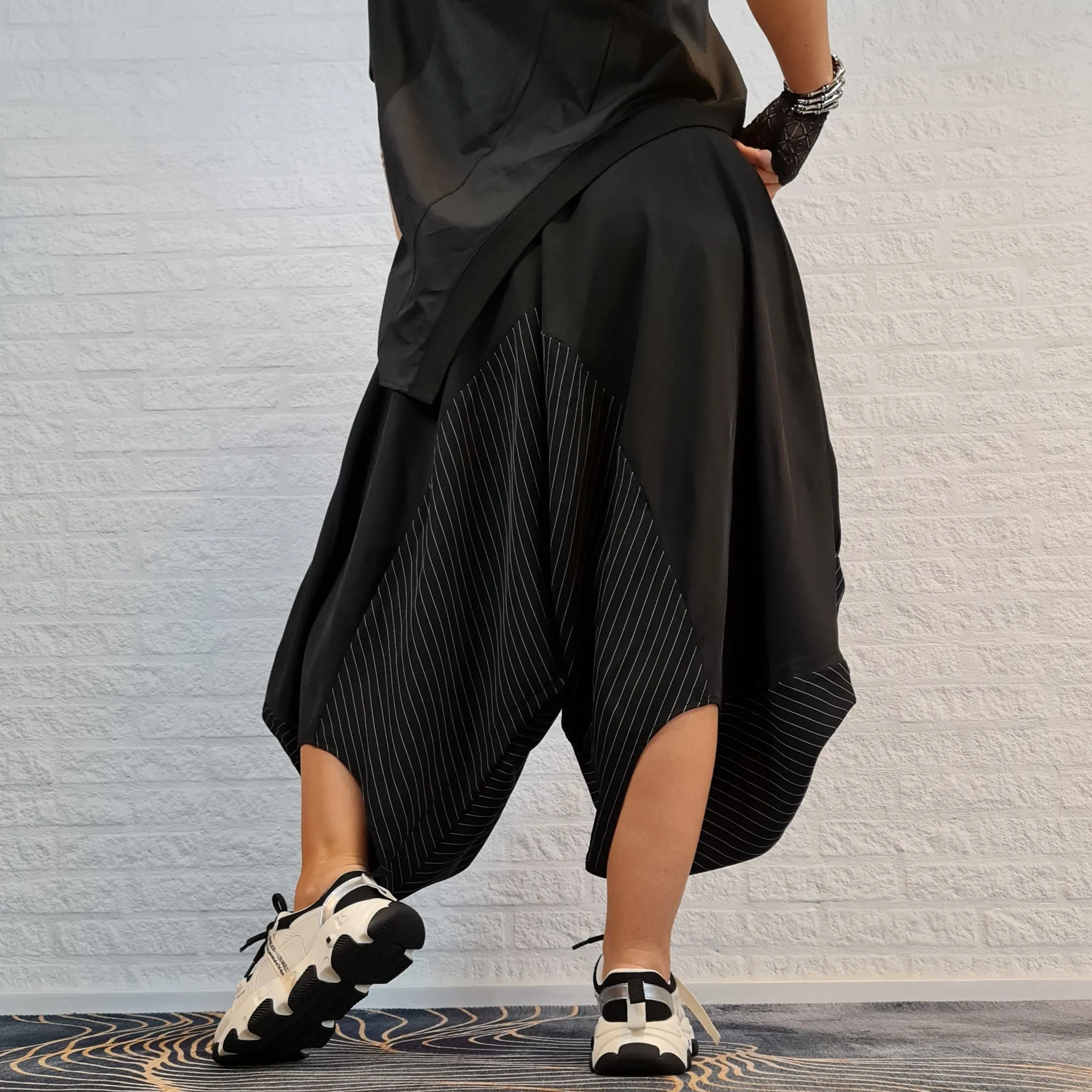 Jazz Up Street Punk Wide Legged Pants