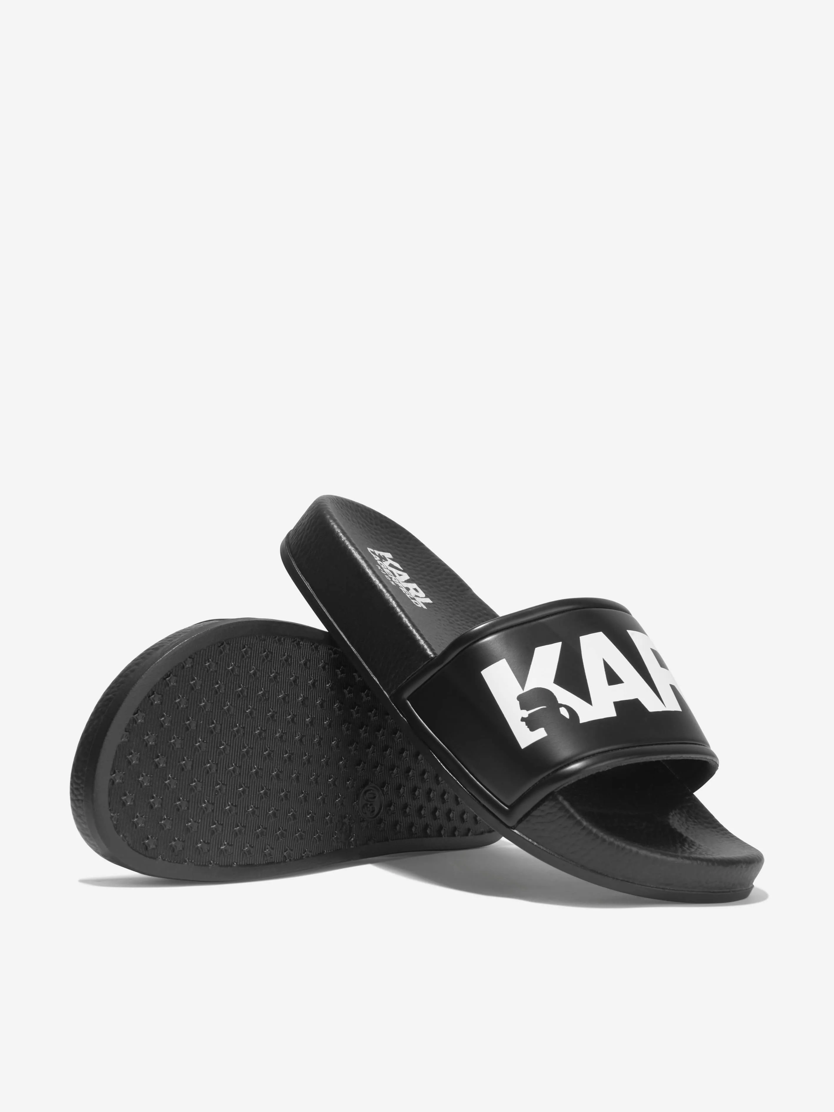 Karl Lagerfeld Boys Logo Sliders