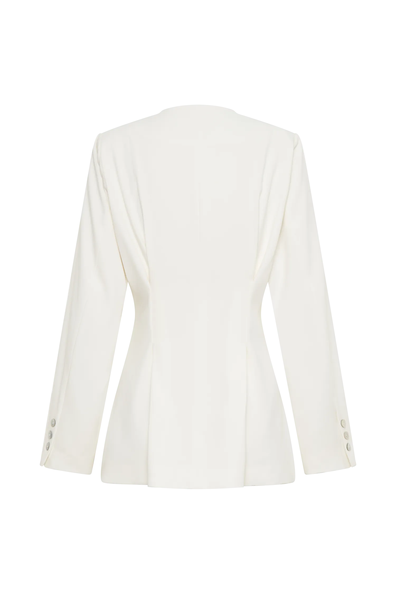 Kendall Balloon Sleeve Jacket - Ivory