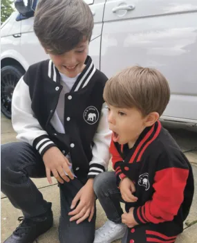 Kids Varsity Jacket - click to see more colours