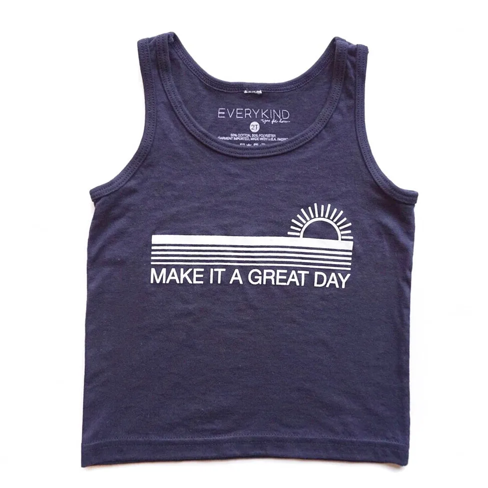 MAKE IT A GREAT DAY KID T-SHIRT/TANK TOP