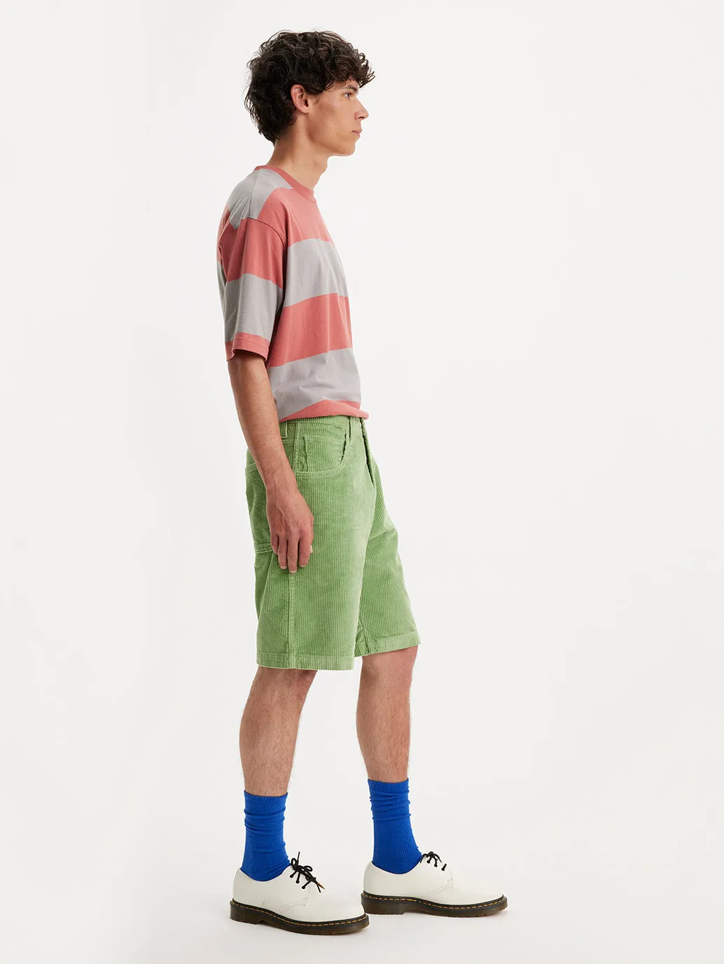 Men's Green Slim Fit Shorts