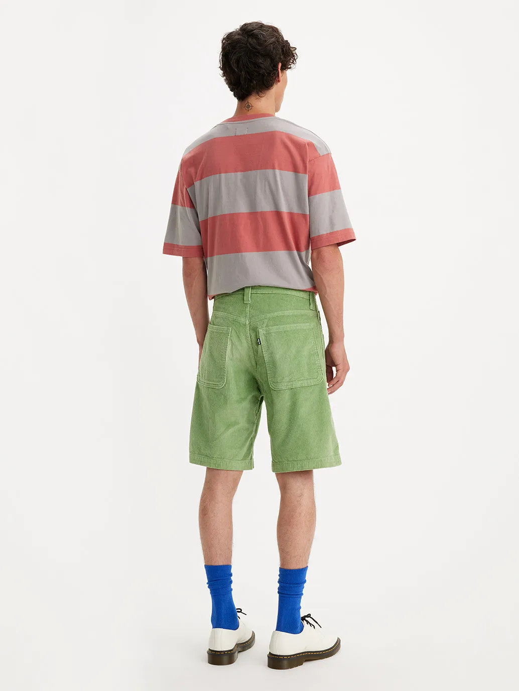 Men's Green Slim Fit Shorts