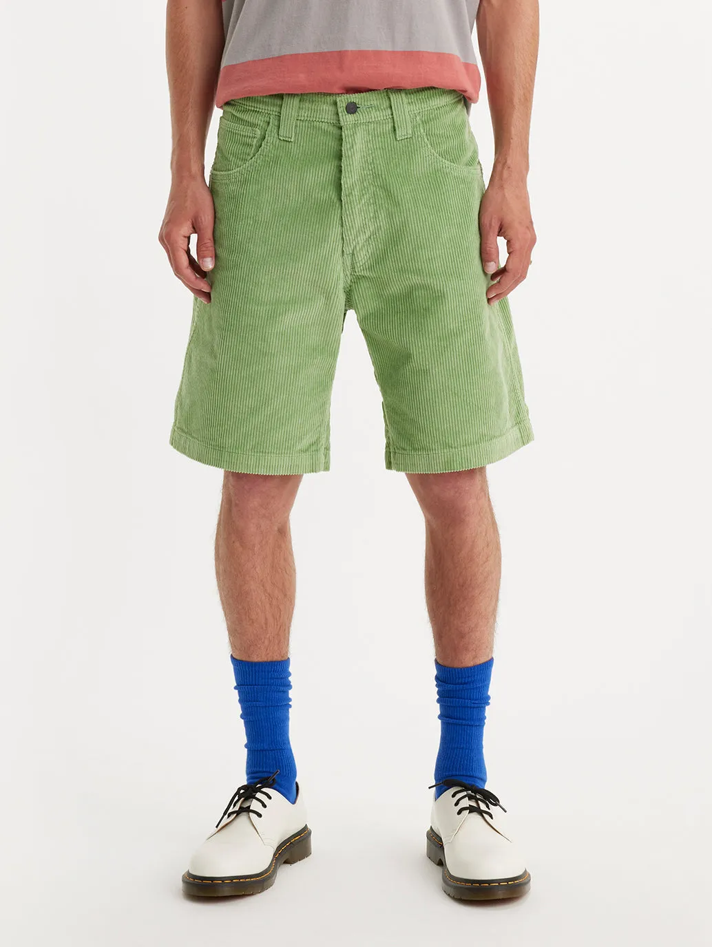 Men's Green Slim Fit Shorts