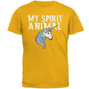 My Spirit Animal Unicorn Mens T Shirt