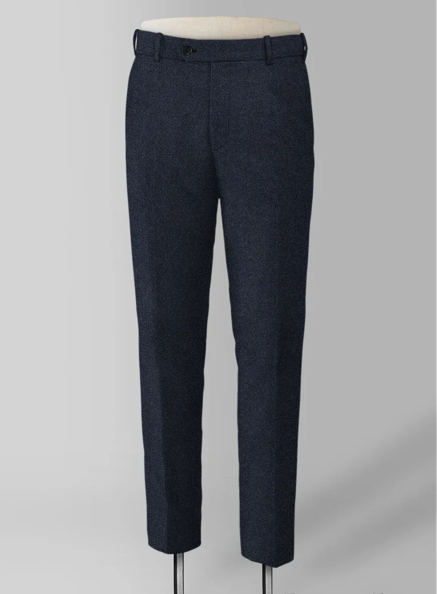 Naples Jet Blue Tweed Pants