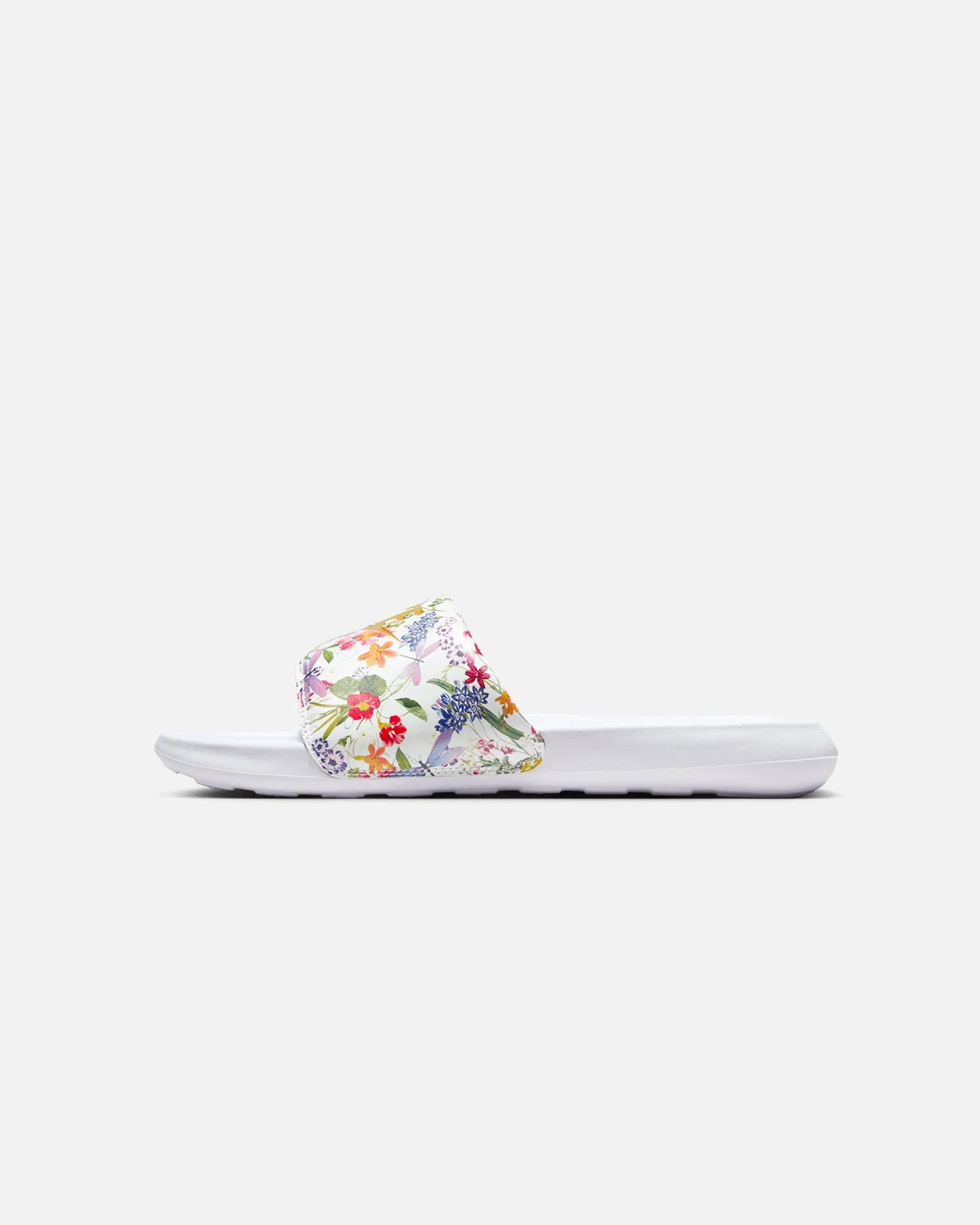 Nike Women's Victori One Slides White/Metallic