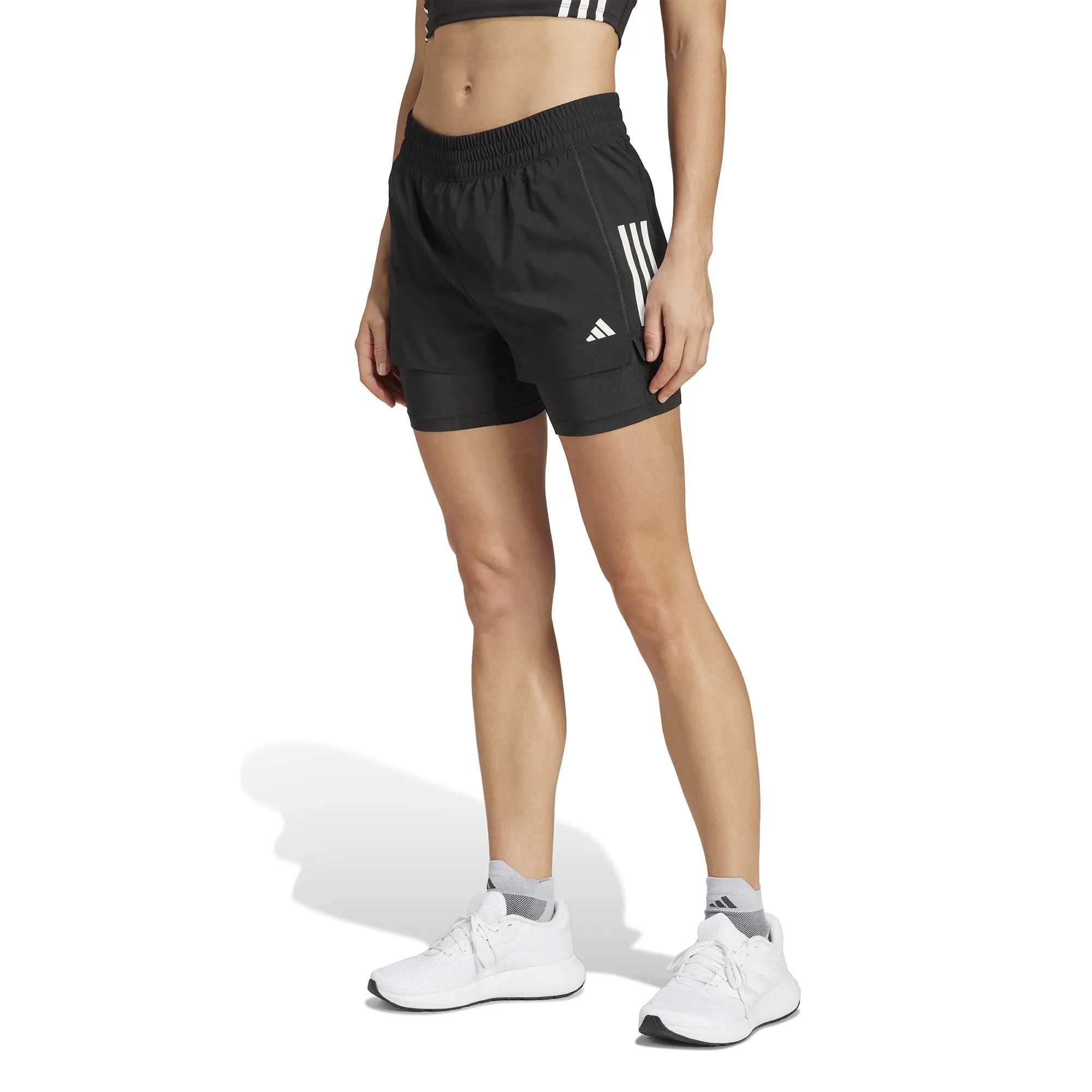 Own The Run Climacool 2 In 1 Shorts - Womens