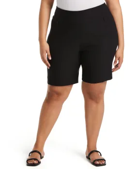 Plus Size Classic Fit Pull-On Short with Zips