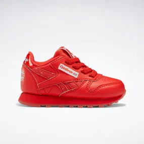 Reebok Footwear Kids Popsicle Classic Leather Shoes Infant Insred/Insred/Insred