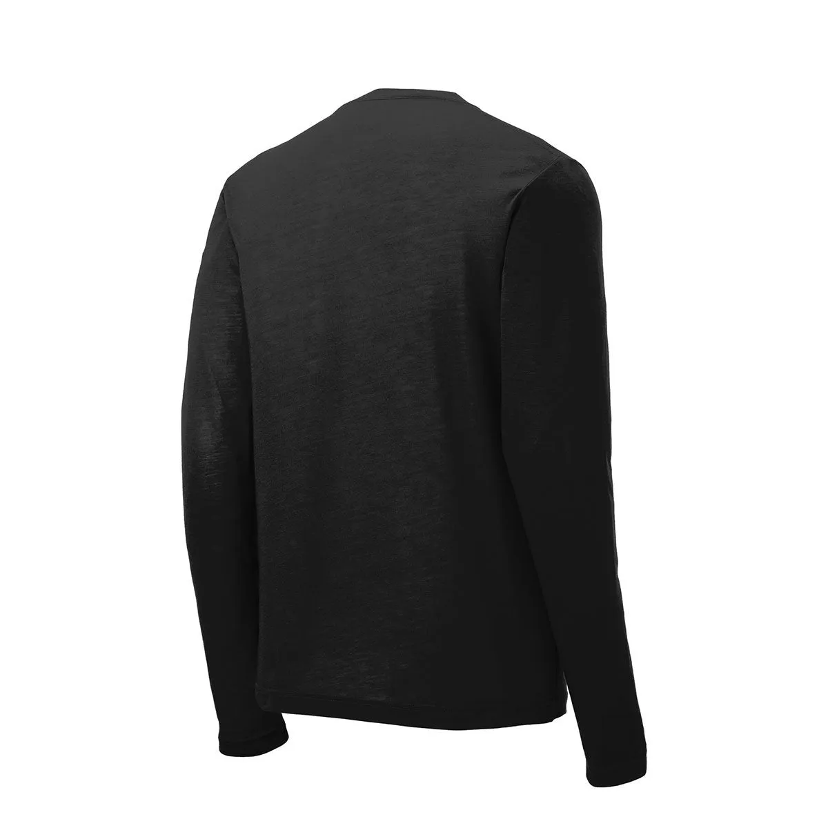 Sport-Tek Men's Black Long Sleeve PosiCharge Competitor Cotton Touch Tee