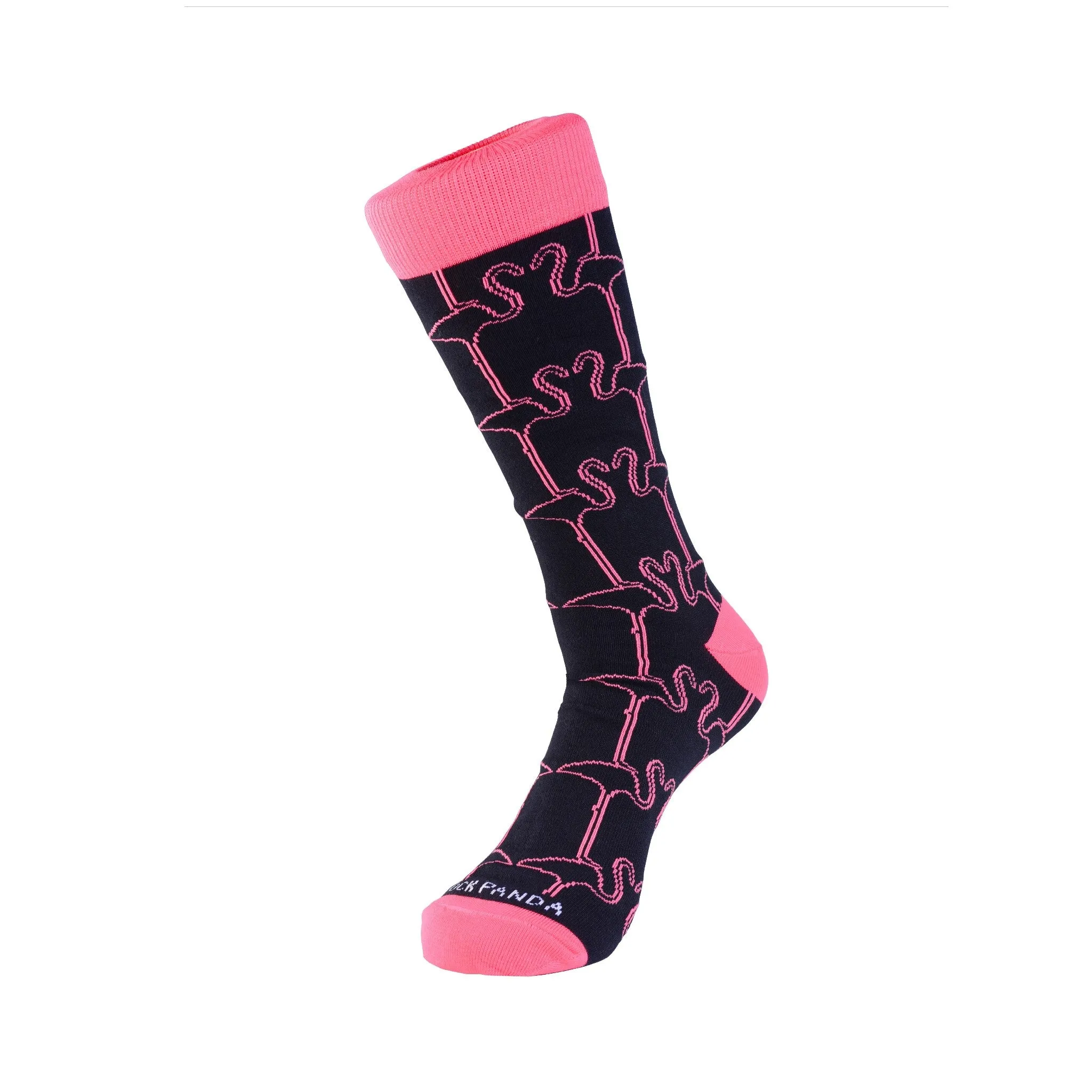 Stylish Flamingo Pattern Socks from the Sock Panda