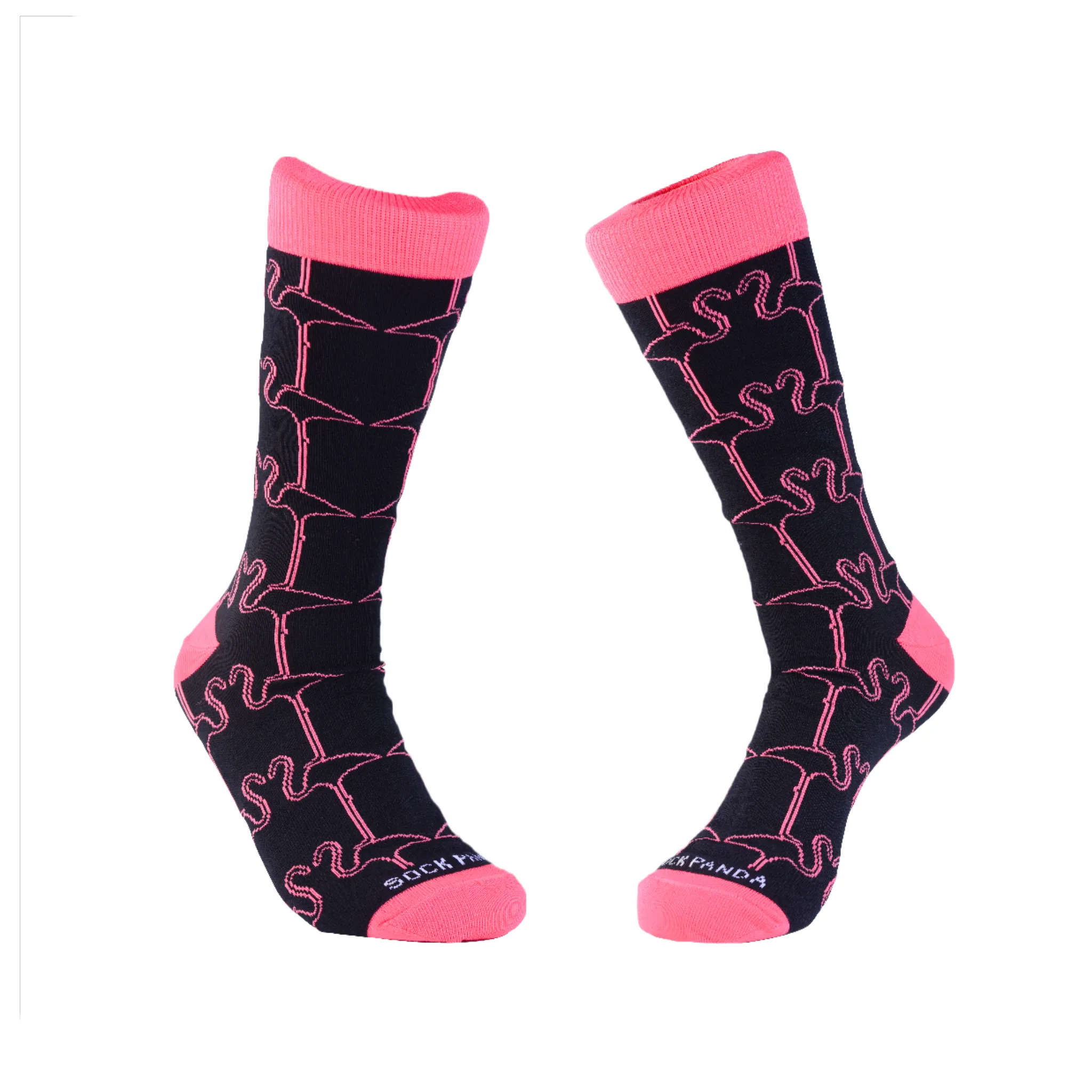 Stylish Flamingo Pattern Socks from the Sock Panda