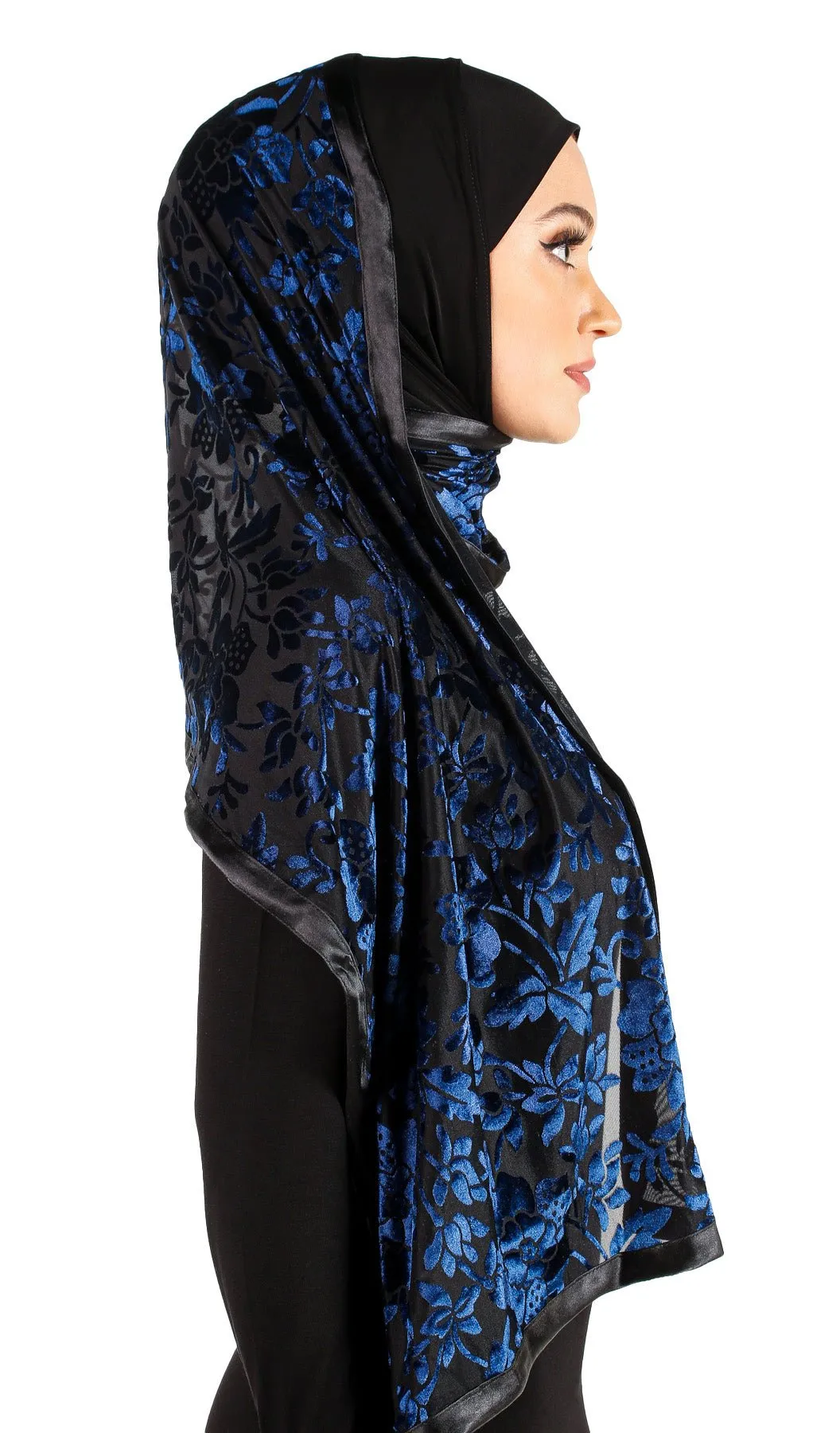 Stylish Mona Kuwaiti Hijabs with Wrap Shawl