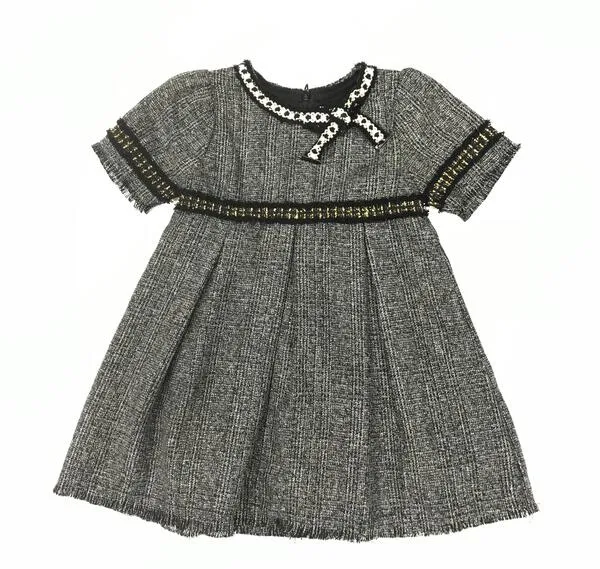 Tweed Empire Dress