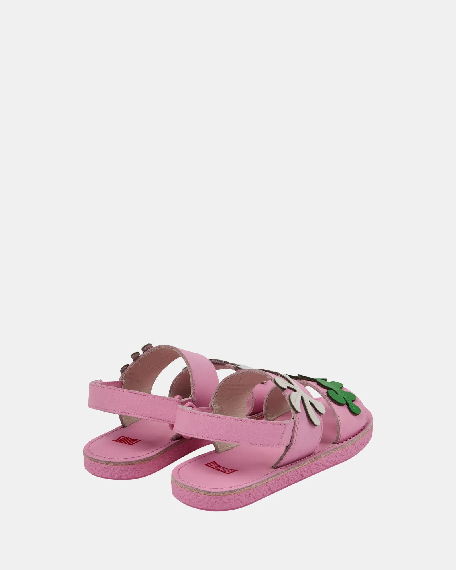 Twins Coral Sandals Youth Pastel Pink