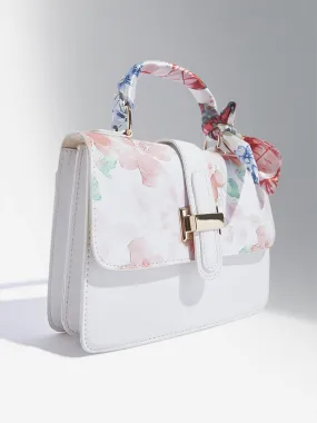 Westside Multicolour Floral Design Hand Bag