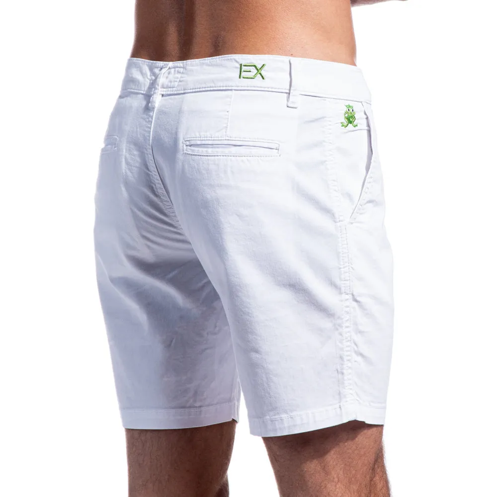 White FROG Chino Shorts