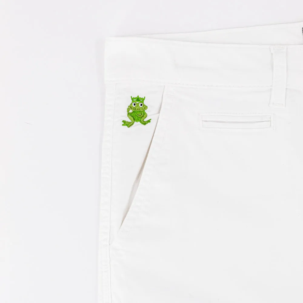 White FROG Chino Shorts