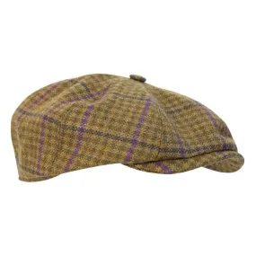 William Powell Bakerboy Tweed Cap -  Helmdon